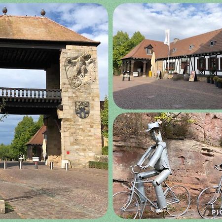 Willkommen In Unserem Kleinen Paradies Venningen Exterior foto