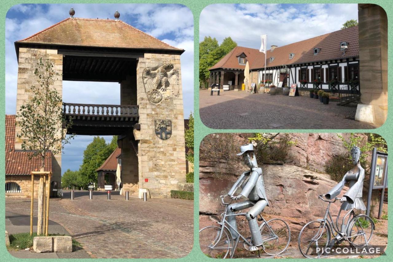 Willkommen In Unserem Kleinen Paradies Venningen Exterior foto